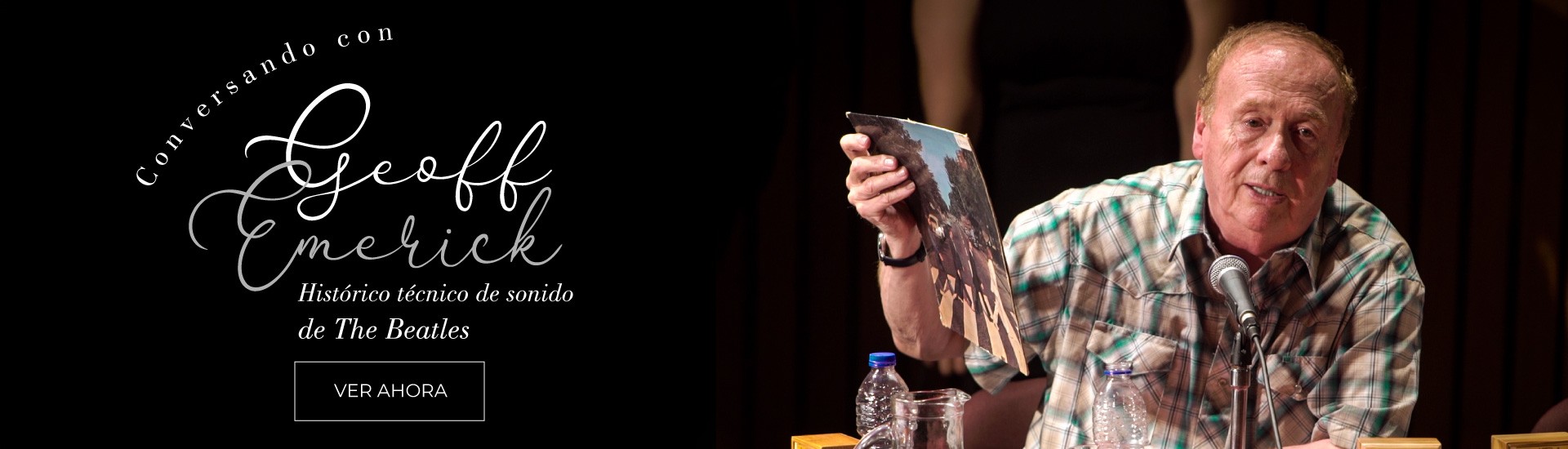 Conversando con Geoff Emerick