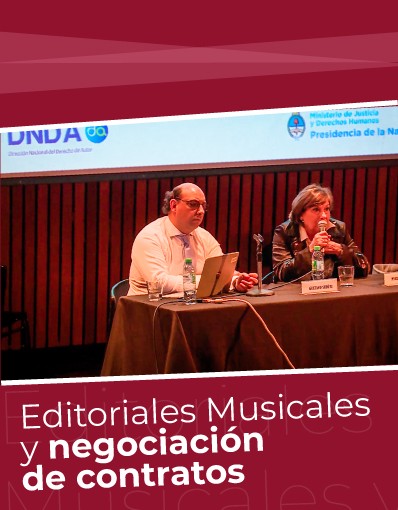 Taller Internacional - Tema 5: Editoriales musicales y negociación de contratos