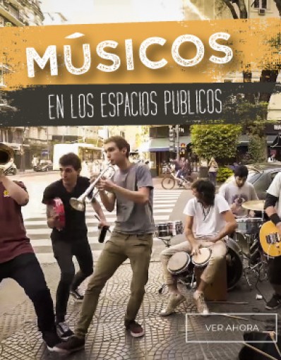 Músicos y músicas en los espacios públicos